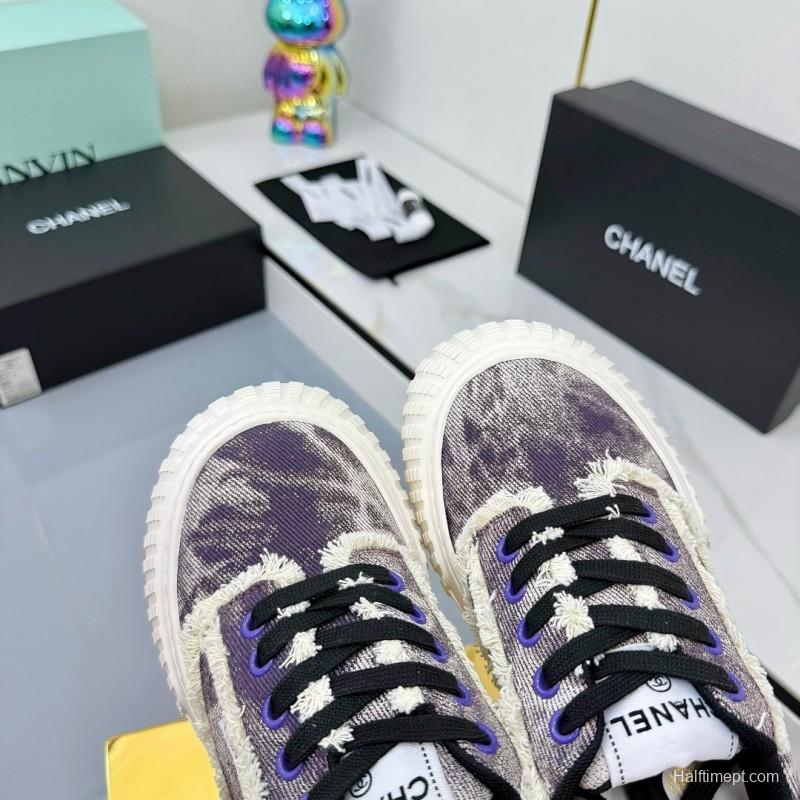 Chanel 2025/SS Little Chanel Loafers Panda Shoes Casual Sneakers - LY00330