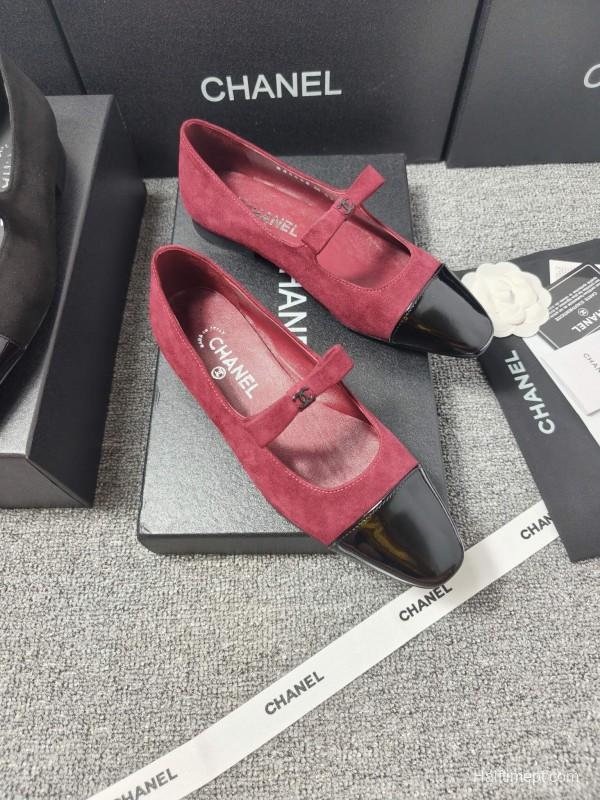 Chanel Classic Slingback Bow Flats - LY00290