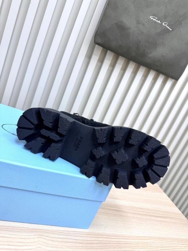 Prada 2025 SS Platform Martin Boots - LY0350