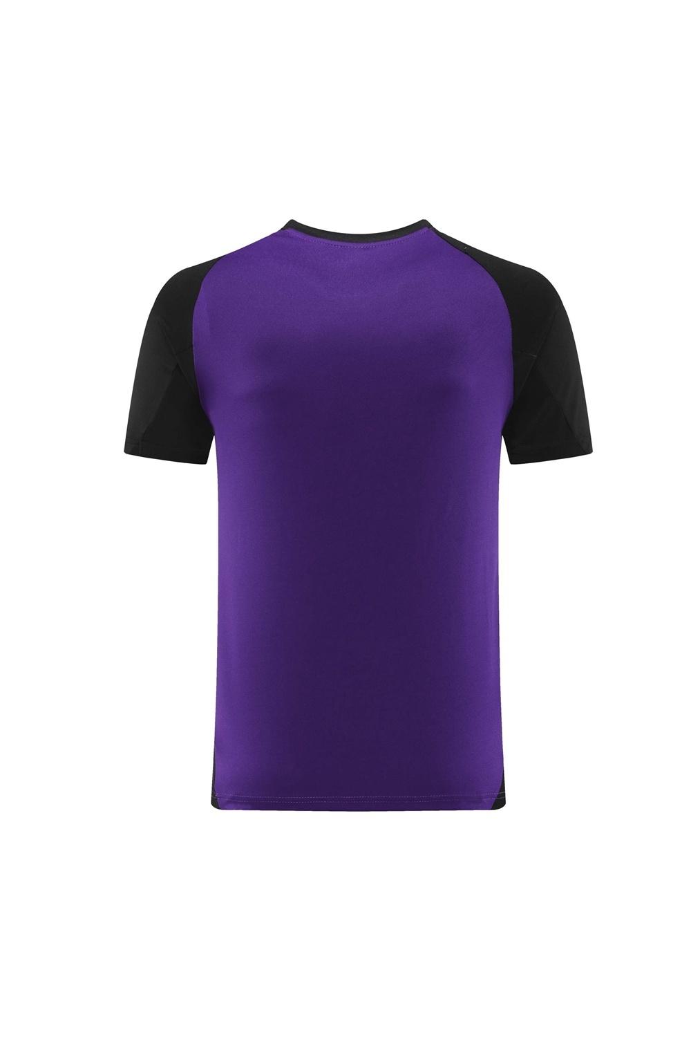 2025 Germany Purple Short Sleeve+Soccer Shorts