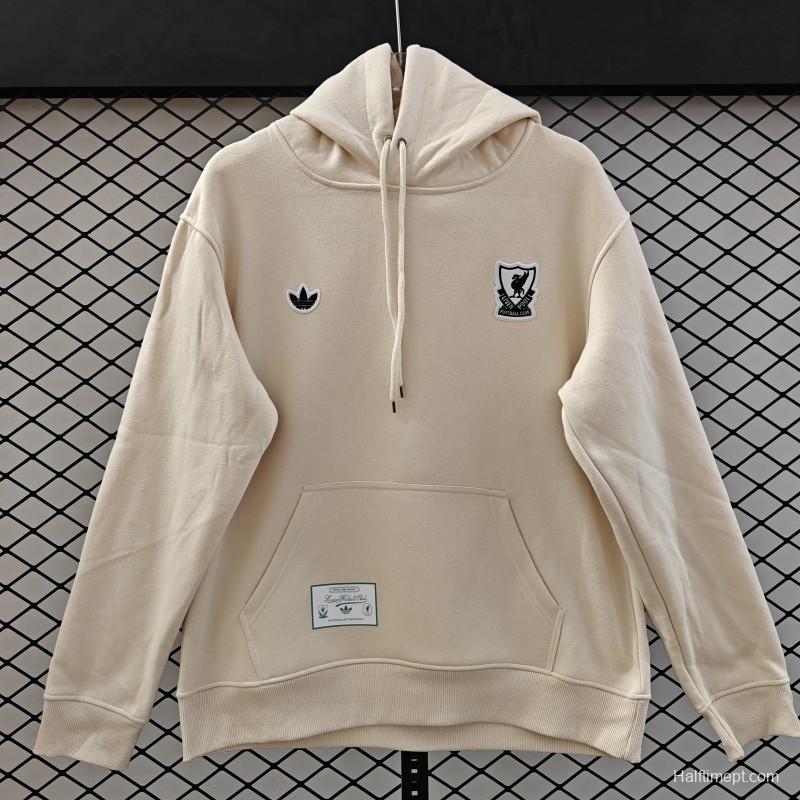 25/26 Liverpool Embroidered LogoHoodie 7 Colors