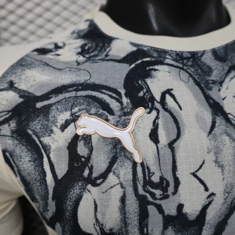 Player Version 25/26 Manchester City 2026 'Year of the Horse' Special Jersey