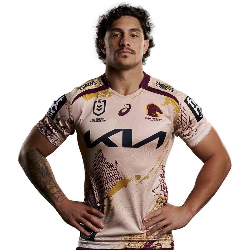 25/26 Brisbane Broncos White with Indigenous Art Jersey