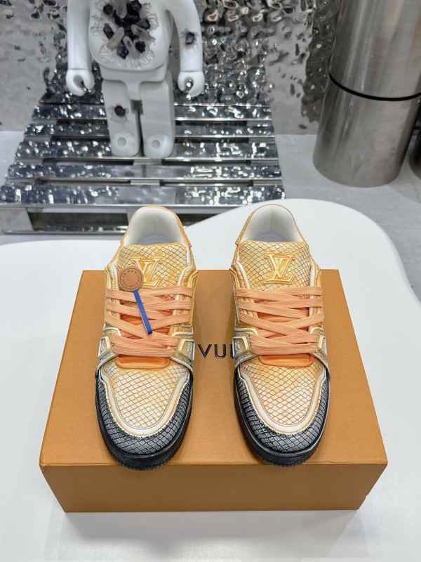 Louis Vuitton LV Trainer Basketball Series Retro Sneakers - LY00430