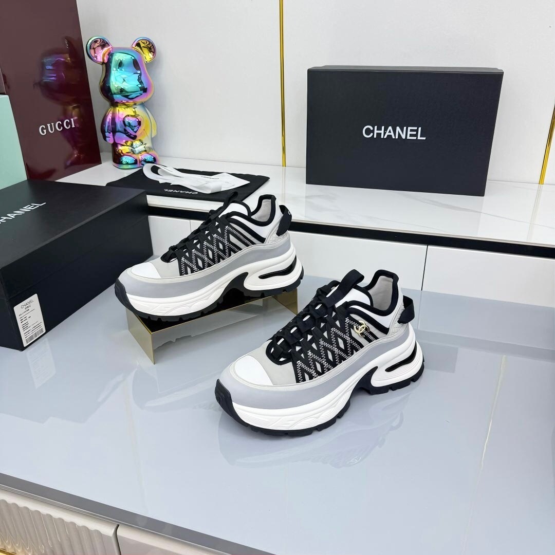 Chanel 2025 SS Panda Sneakers Classic Design Casual Sports Shoes - LY00360