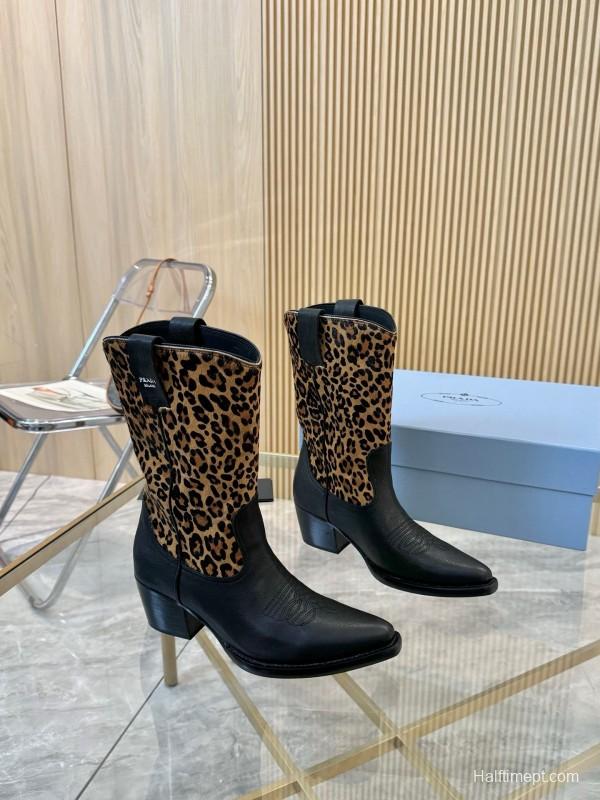 Prada Classic Pointed Toe Boots - LY00370/LY00440