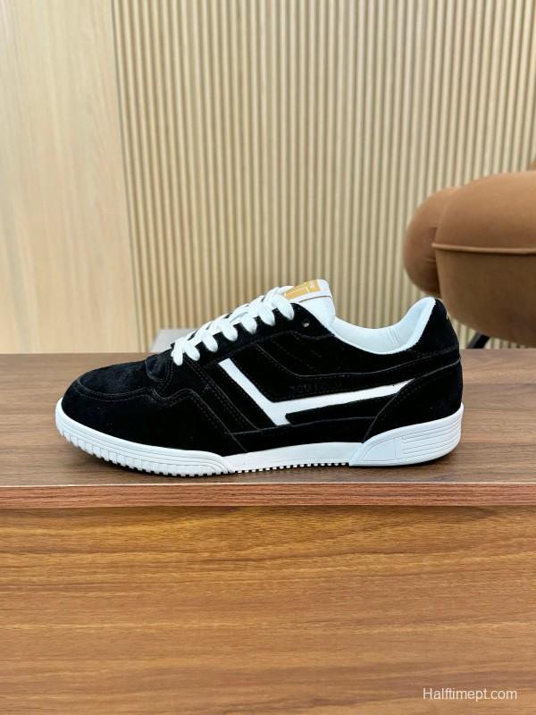 TOM FORD 2025 SS Tom Casual Shoes with Classic Color Blocking and Imported Leather Insole - AS00350