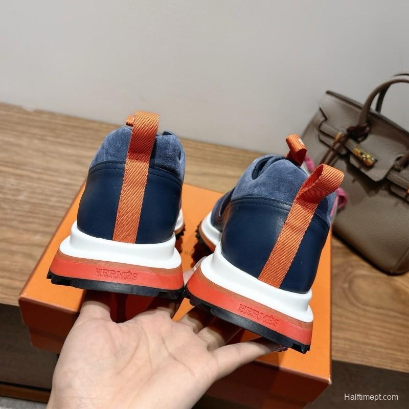 H Boots Classic Chelsea Boots with British Color Block Design - AS00410
