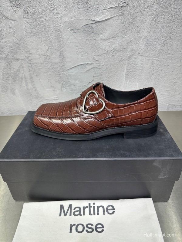 Adidas 2025 SS Square Toe Derby Shoes with Chain Buckle - KFY00420