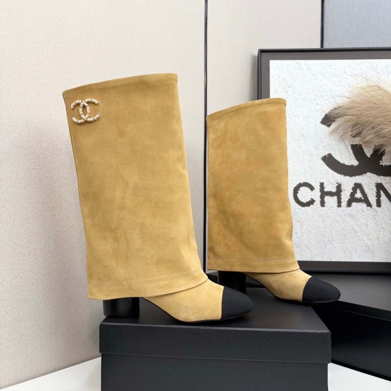 Chanel 2025/SS Small Fragrance Ankle Boots Essential Fall Winter Item - LY00480
