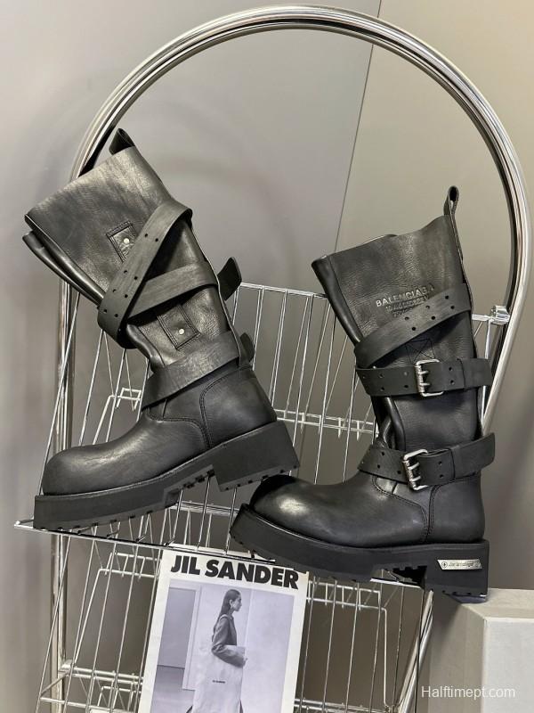 Balenciaga FW Venom Couple High Top Boots Mid Top Boots - Venom