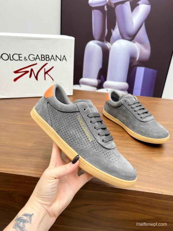 Dolce & Gabbana 2025 SS Casual Shoes with Exaggerated Fashion Style - AS00270