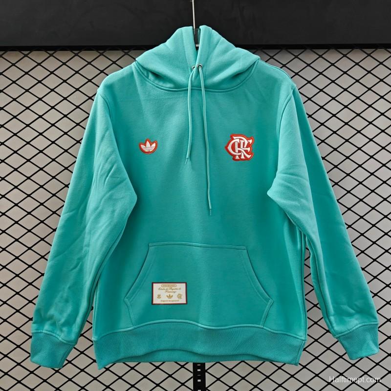 25/26 Flamengo Retro Embroidered Logo Hoodie 9 Colors