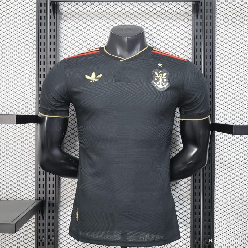 25/26 Player Version  Flamengo Away Black Jersey