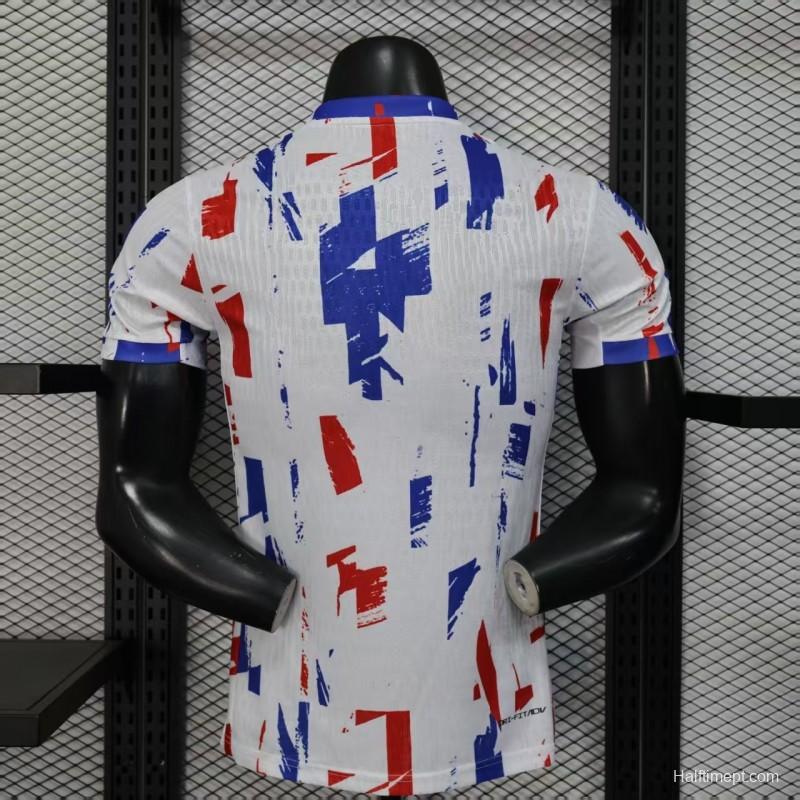 2026 Player Version France White with Blue and Red Brushstrokes
Special Edition Jersey