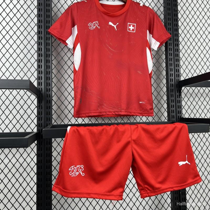 2026 Kids Switzerland World Cup Home Kit