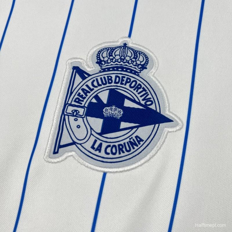 2025/26 Mens Deportivo De La Coruna Vintage Jersey