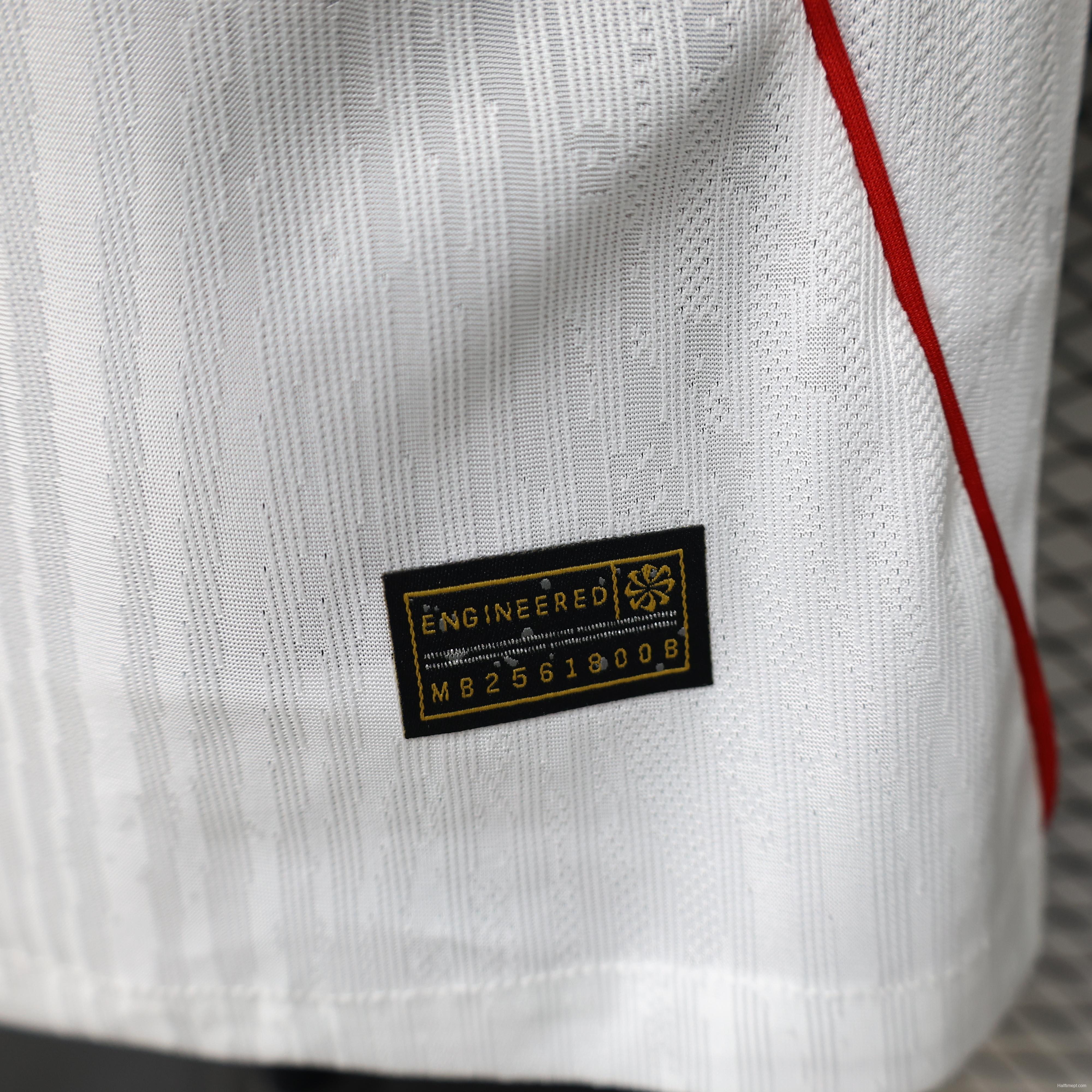 Player Version 26/27 Turkey  Away  White & Red Flag Panel Jersey