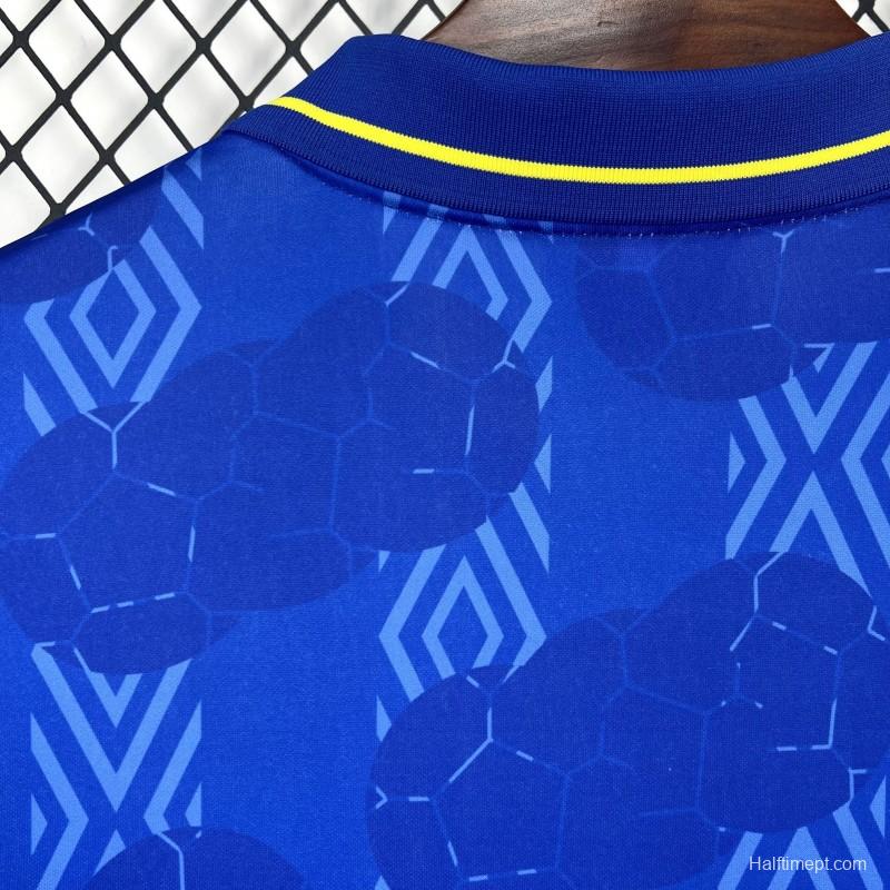 1994 Retro Colombia Away Long Sleeves Jersey