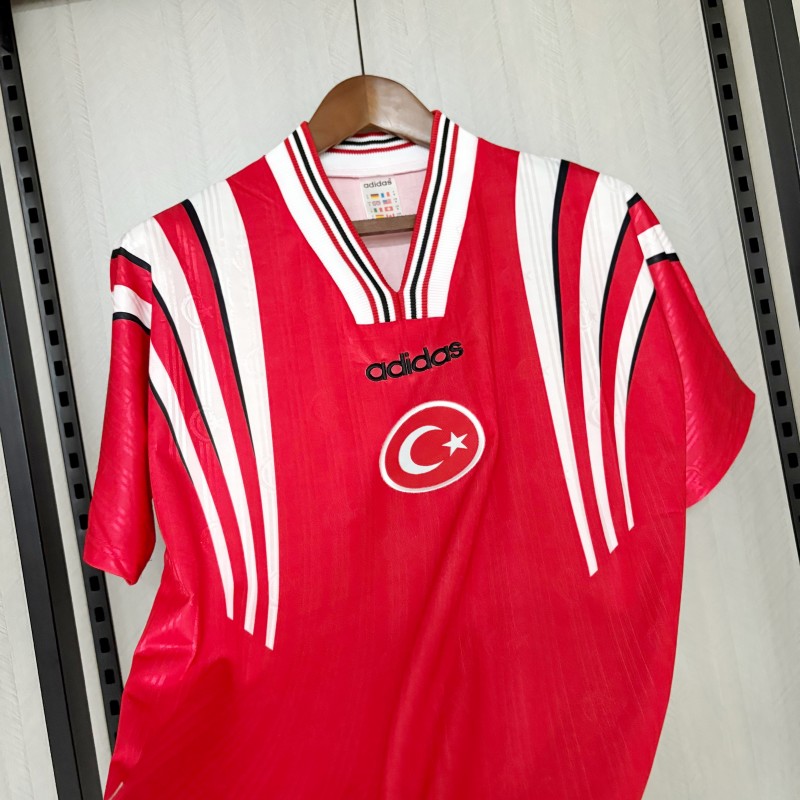 1996 Retro Türkiye Home Jersey