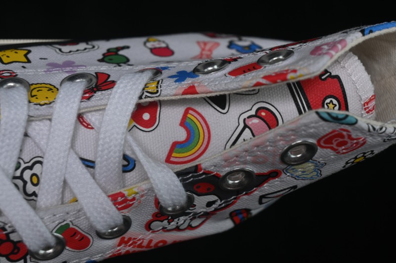 Converse x Hello Kitty and Friends Picnic Chuck Taylor All Star Hi Top Skate Shoes - A17696C