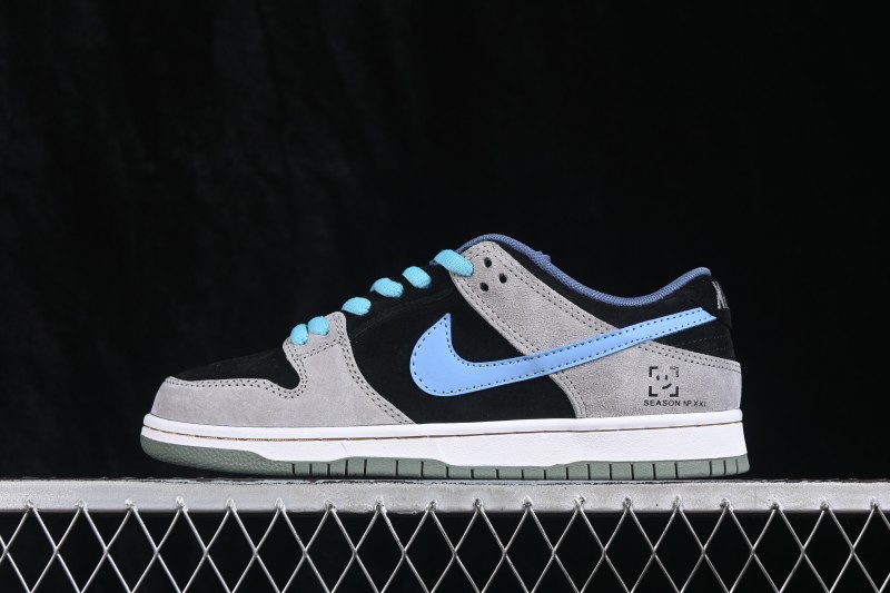 Nike SB Dunk Low Skateboarding Shoes with Premium Leather Upper - HF3063-002