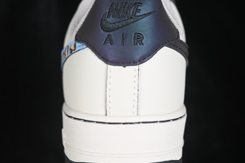 Nike Air Force 1 '07 Low Collaboration Casual Skateboarding Shoes with Full-Length Air Cushion - FB1839-199