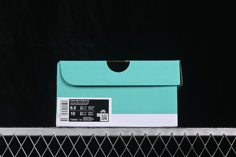 Nike SB Force 58 Retro Skateboarding Shoes with Durable Suede Construction - FN8888-131