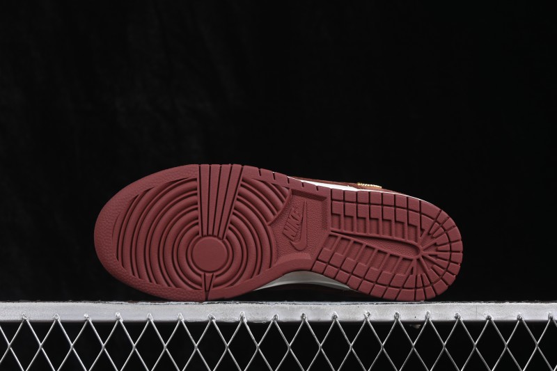 Nike SB Dunk Low Year of the Horse Wine Red Low-Top Skateboarding Shoes - IB4417-104