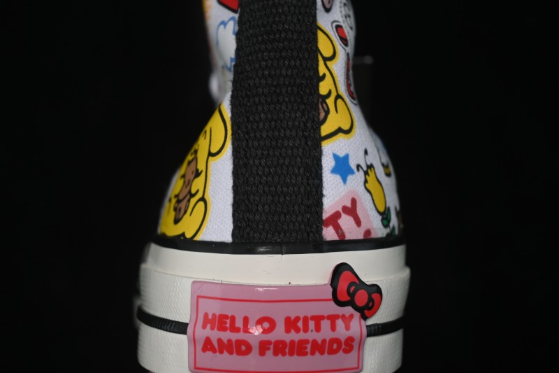 Converse x Hello Kitty and Friends Picnic Chuck Taylor All Star Hi Top Skate Shoes - A17696C