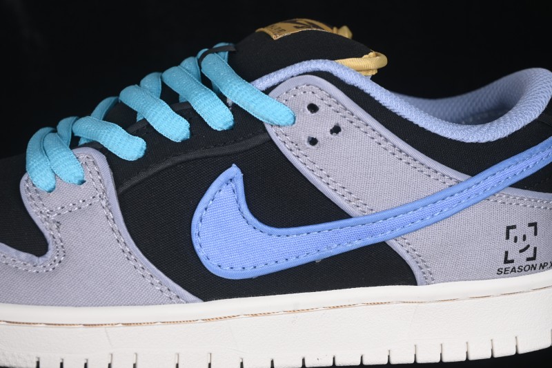 Nike SB Dunk Low Skateboarding Shoes with Cushioned Collar - FN5880-001