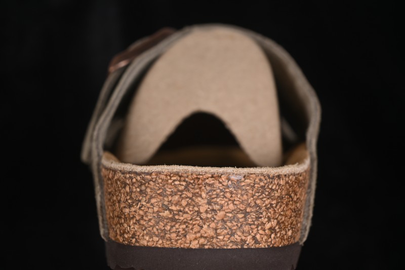 Birkenstock Arizona Soft Footbed Sandals with Sheepskin Lining and Cork-Latex Sole - 0951301