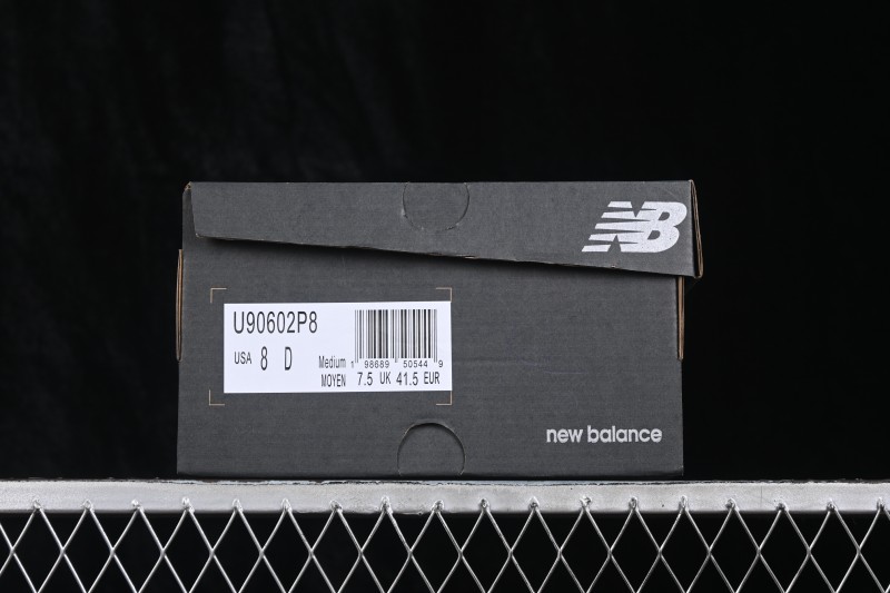 New Balance Retro Casual Running Shoes with ABZORB Cushioning and Suede Overlays - U90602P8