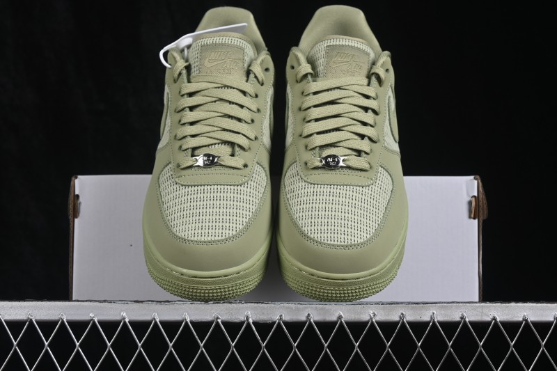 Nike Air Force 1 '07 Low Retro Basketball Sneakers with Leather Upper - II9807-300