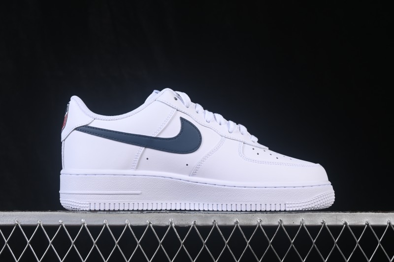 Nike Air Force 1 '07 Low Basketball Shoes with Full-Length Air Cushion - IQ0407-100