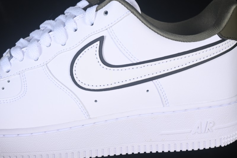 Nike Air Force 1 '07 Low Classic Casual Skateboarding Shoes with Full-Length Air Cushion - IO4226-100