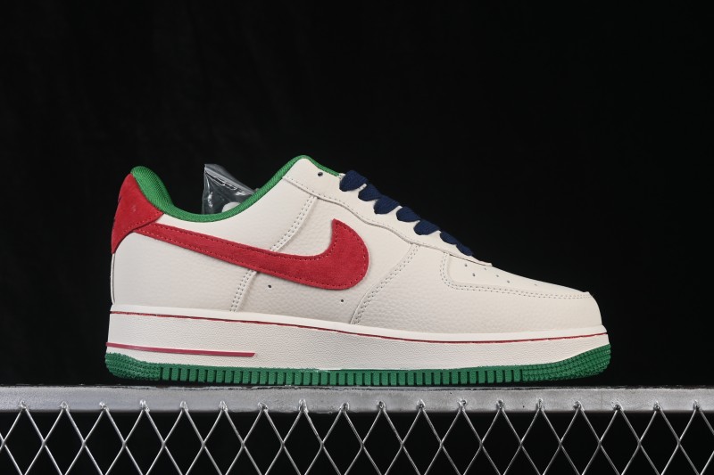 Nike Air Force 1 '07 Low Casual Skateboarding Shoes with Full-Length Air Cushion - FV3694-108