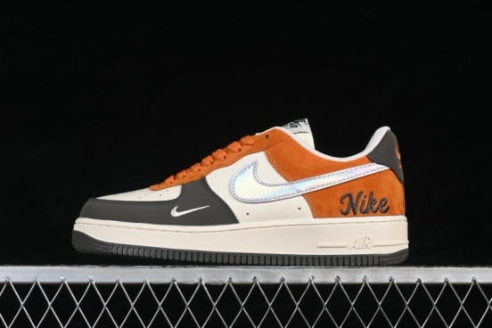 Nike Air Force 1 '07 Low Casual Sneakers with Laser Accents and Cushioned Sole - NH0601-530