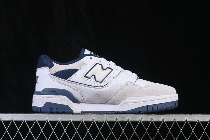 New Balance BB550 Series Leather Neutral Casual Running Shoes - BB550STG