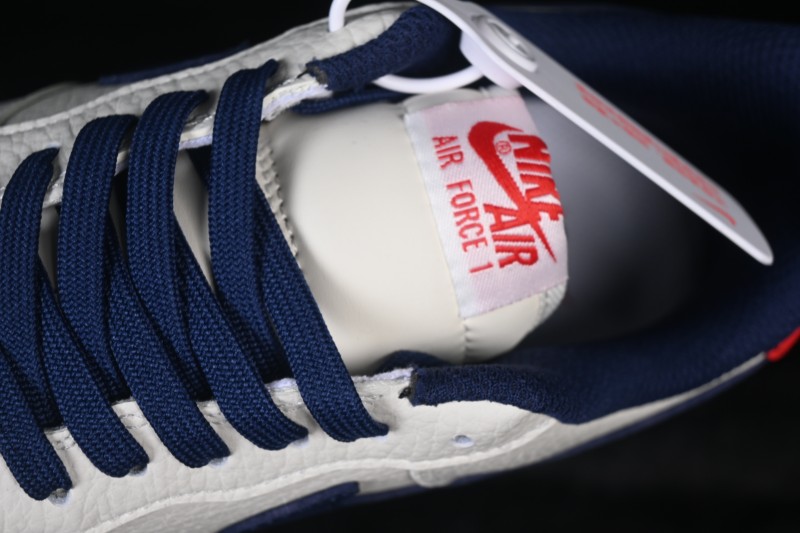 Nike Air Force 1 '07 Low Casual Sneakers with Classic Colorblocking - NH0601-544