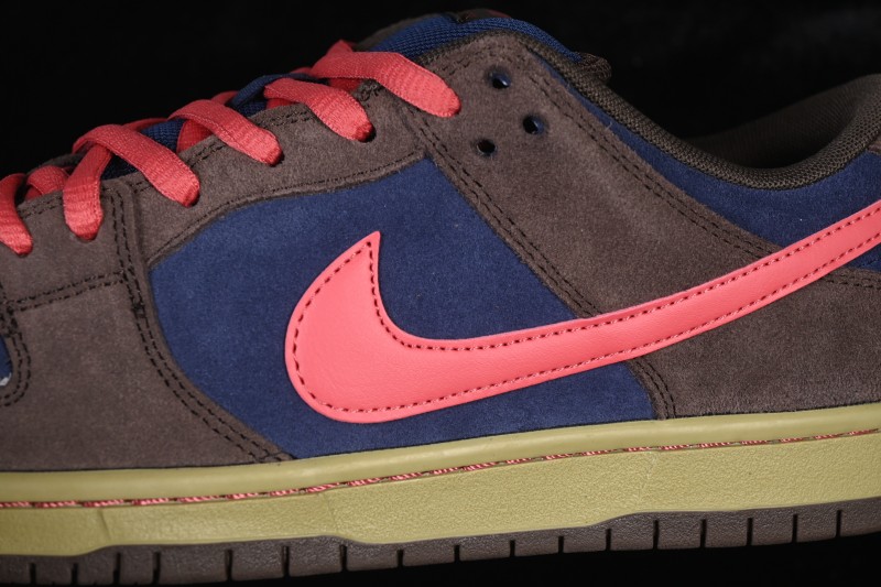Nike SB Dunk Low Retro Skateboarding Shoes Baroque Brown Adobe - HQ1625-200