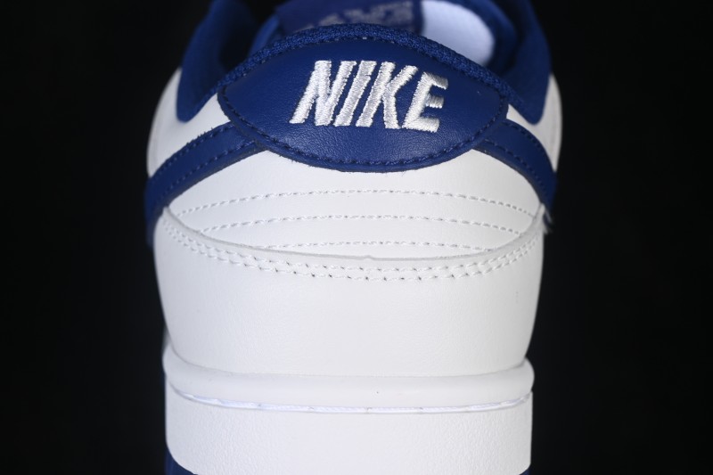 Nike SB Dunk Low White Blue Skateboarding Shoes - HF5441-117