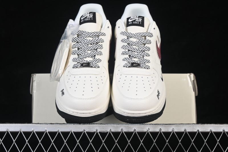 Nike Air Force 1 '07 Low Graffiti Monkey Print Casual Sneakers - MM3399-812