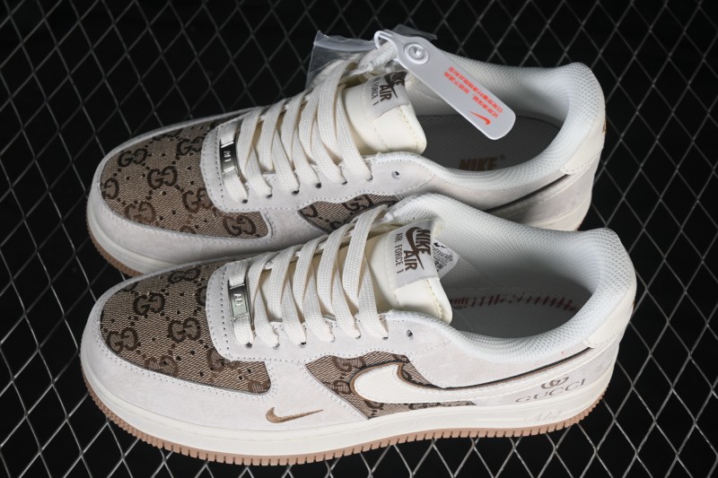 Nike Air Force 1 '07 Low Classic Canvas Low-Top Skateboarding Shoes - MM3399-807