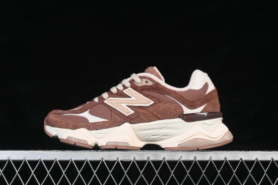 New Balance 9060 Retro Casual Running Sneakers with ABZORB Cushioning - U9060CCC