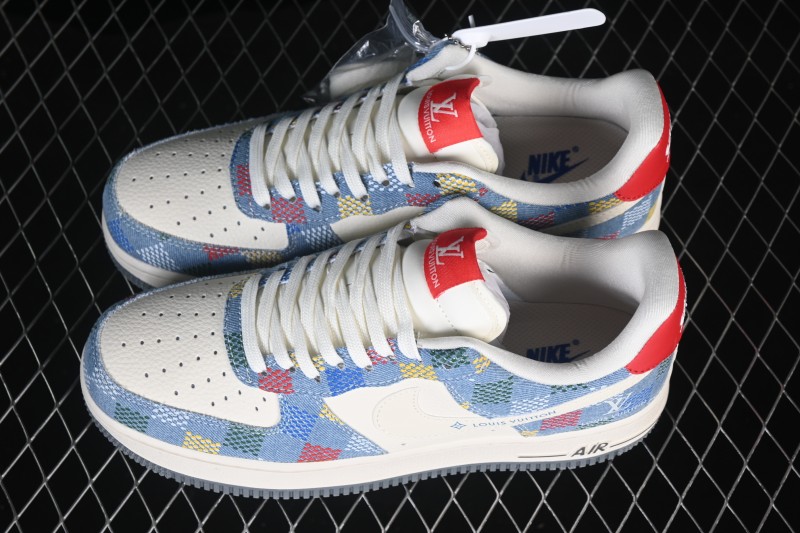Nike Air Force 1 '07 Low Denim Vintage Casual Sneakers - DN1688-813