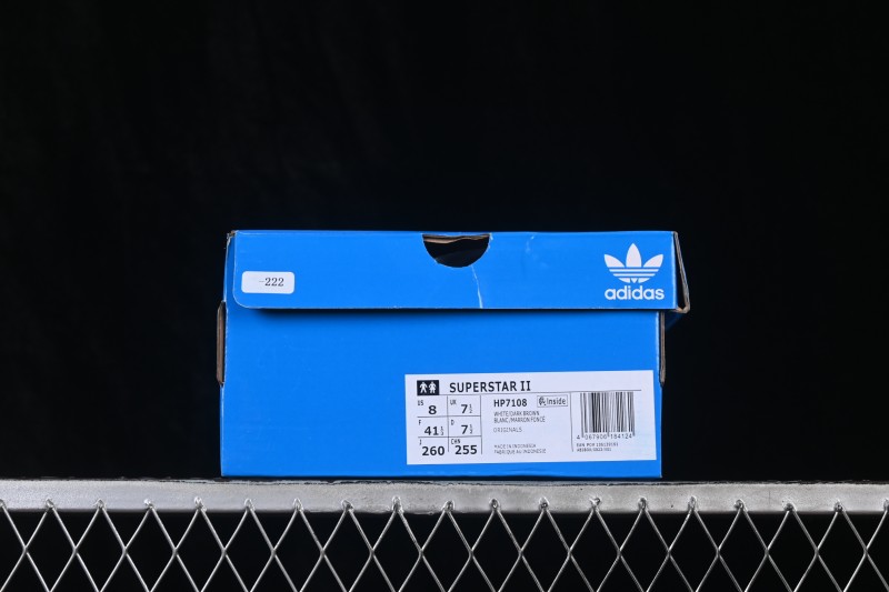 Adidas Originals Superstar II Retro Shell-Toe Casual Shoes - HP7108