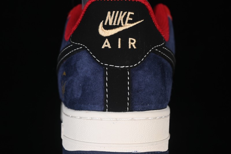 Nike Air Force 1 '07 Low Year of the Horse Special Edition Running Shoes with Red Accents - FC1688-265