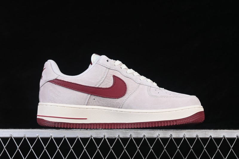 Nike Air Force 1 '07 Low Suede Casual Sneakers with Classic Cushioning - DD1982-342