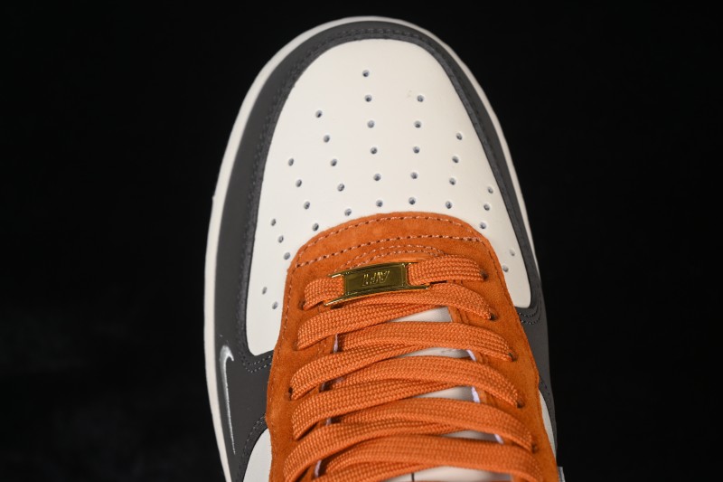 Nike Air Force 1 '07 Low Casual Sneakers with Laser Accents and Cushioned Sole - NH0601-530